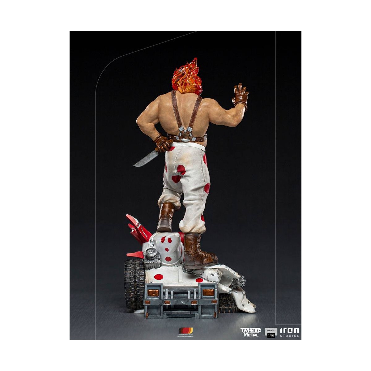 Iron Studios - Twisted Metal Statuette 1/10 Art Scale Sweet Tooth - Needles Kane