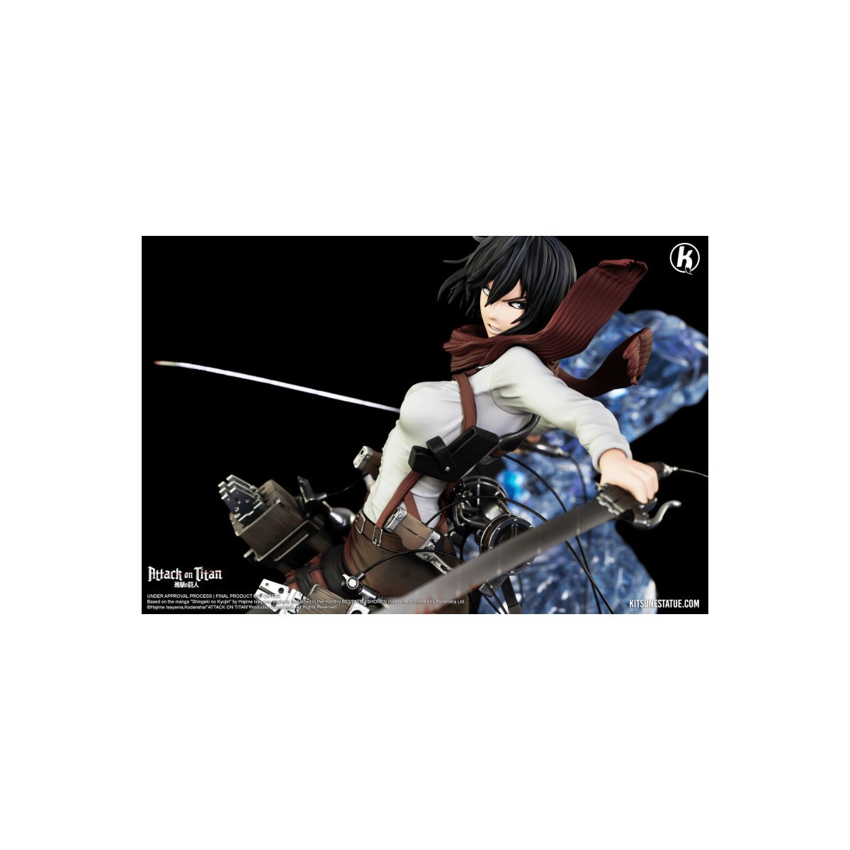 Kitsune - Attacco dei Titani - Mikasa Ackerman 