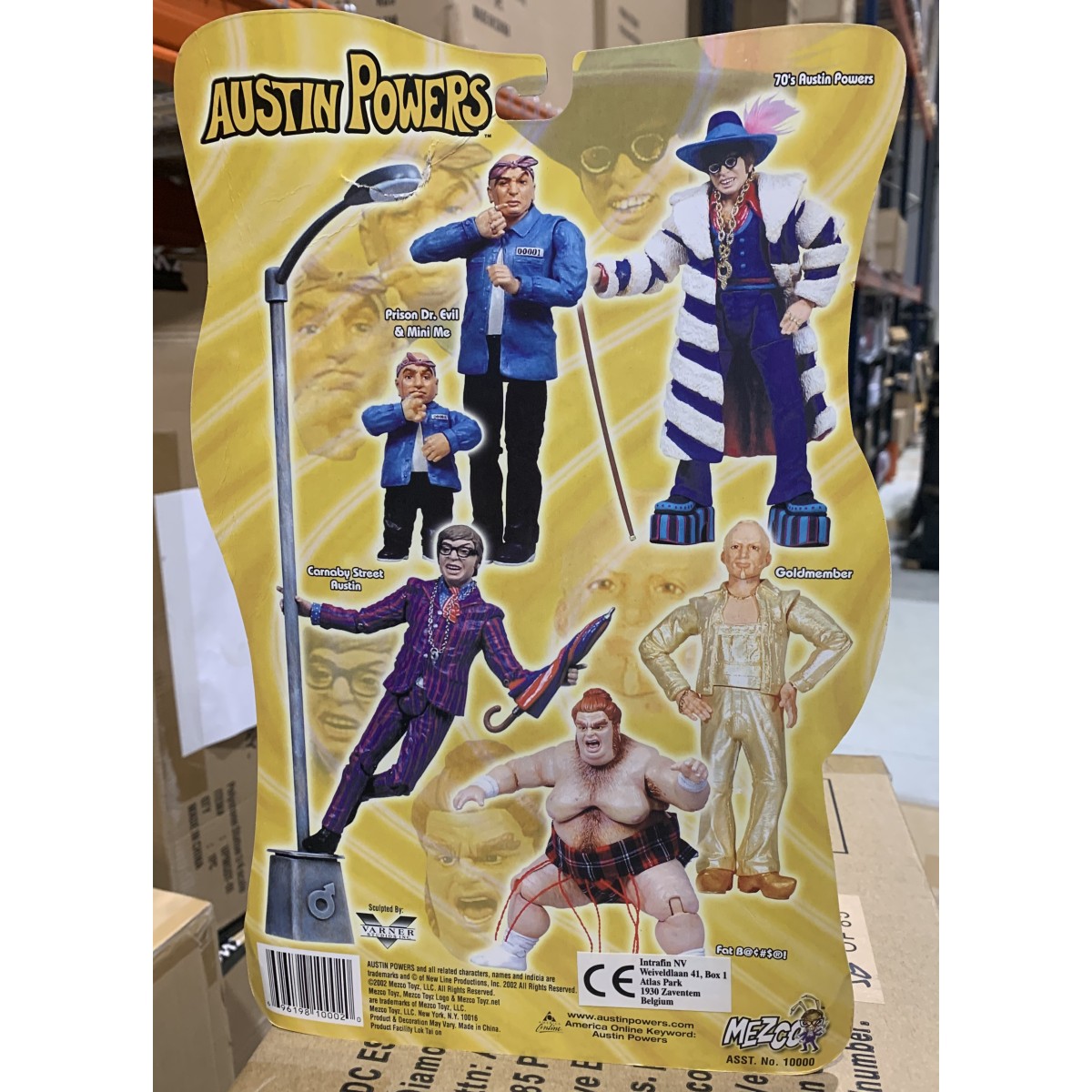 Mezco - Austin Powers 3 Goldmember set completo di 5 figure