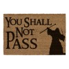 SD Toys - Il Signore degli Anelli - Zerbino "You Shall Not Pass