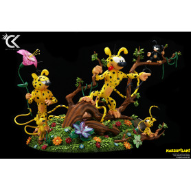 Cartoon Kingdom - Il diorama della famiglia Marsupilami 1/6 