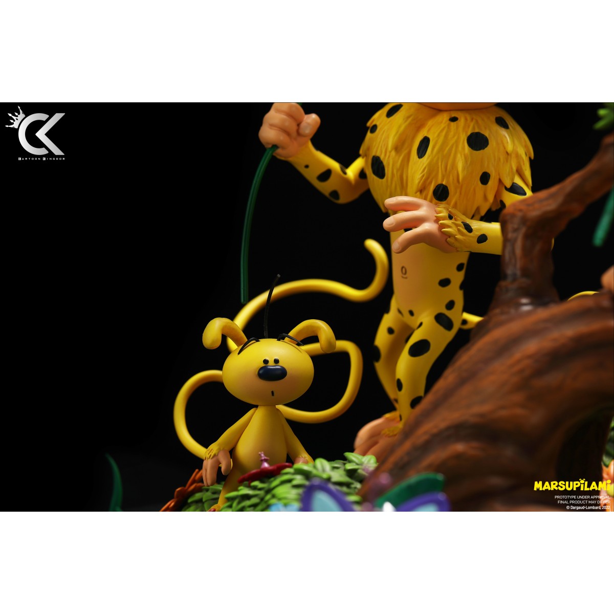 Cartoon Kingdom - Il diorama della famiglia Marsupilami 1/6 