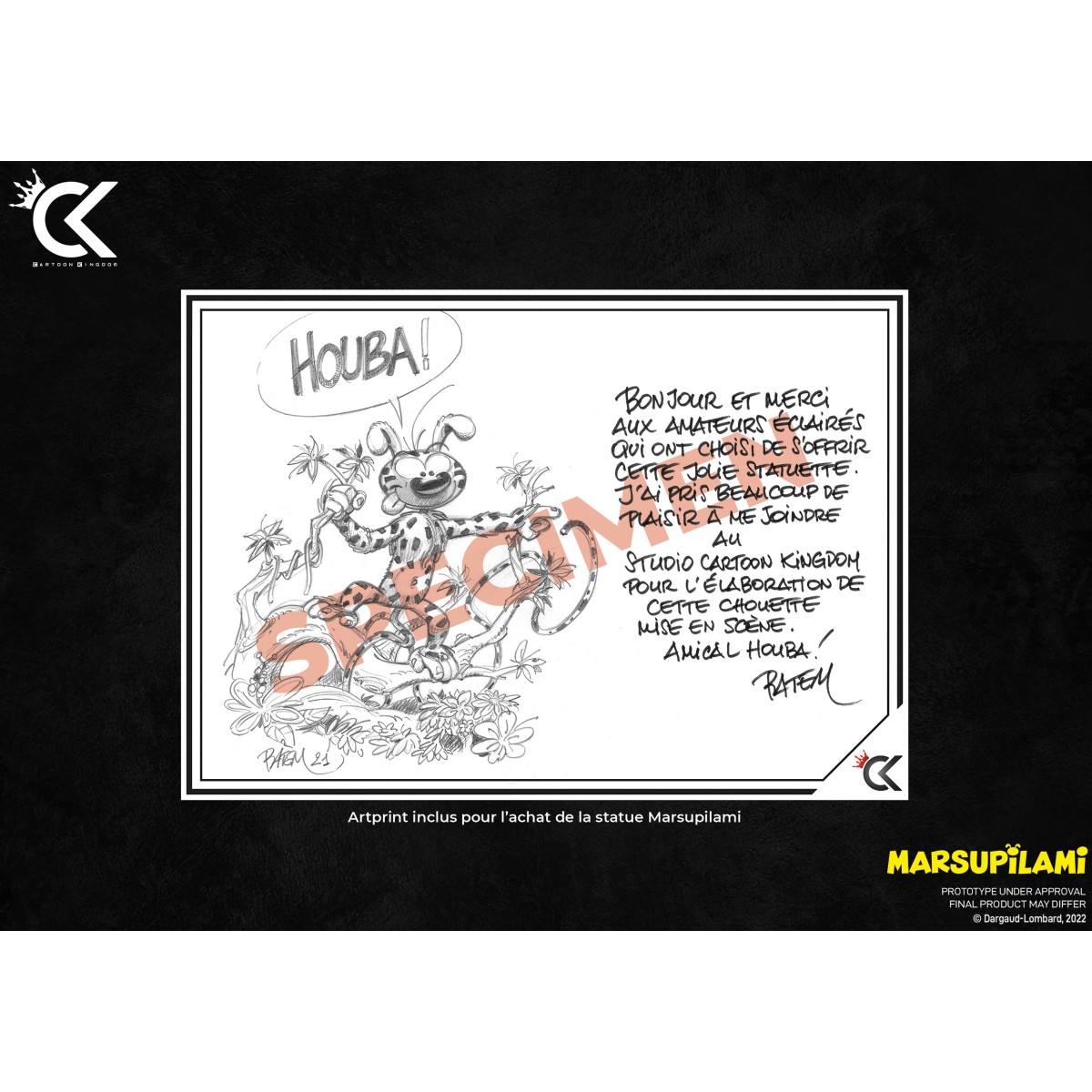 Cartoon Kingdom - Il diorama della famiglia Marsupilami 1/6 
