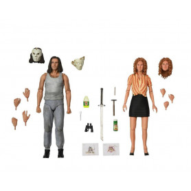 Neca - TMNT - Tartarughe Ninja 2-pack - April O'Neil & Casey Jones Farm - Teenage Mutant Ninja Turtles The Movie