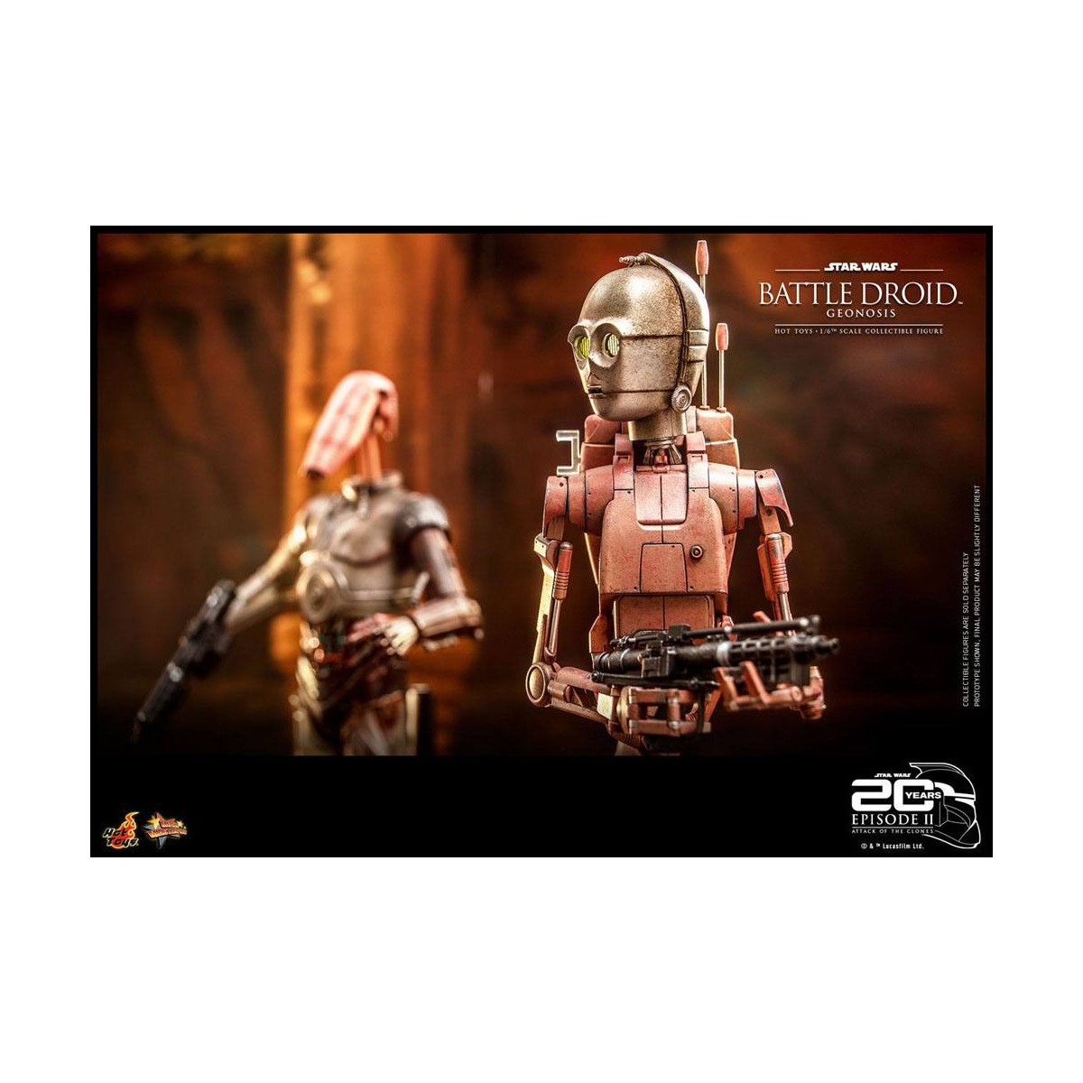 Hot toys - Star Wars Attack of the Clones - Droide da battaglia (Geonosis)