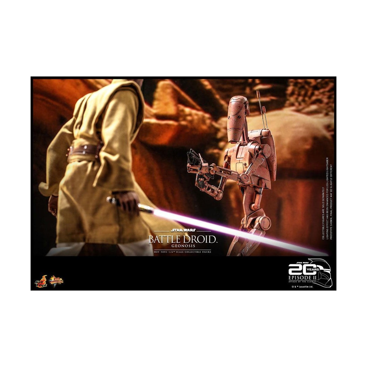 Hot toys - Star Wars Attack of the Clones - Droide da battaglia (Geonosis)