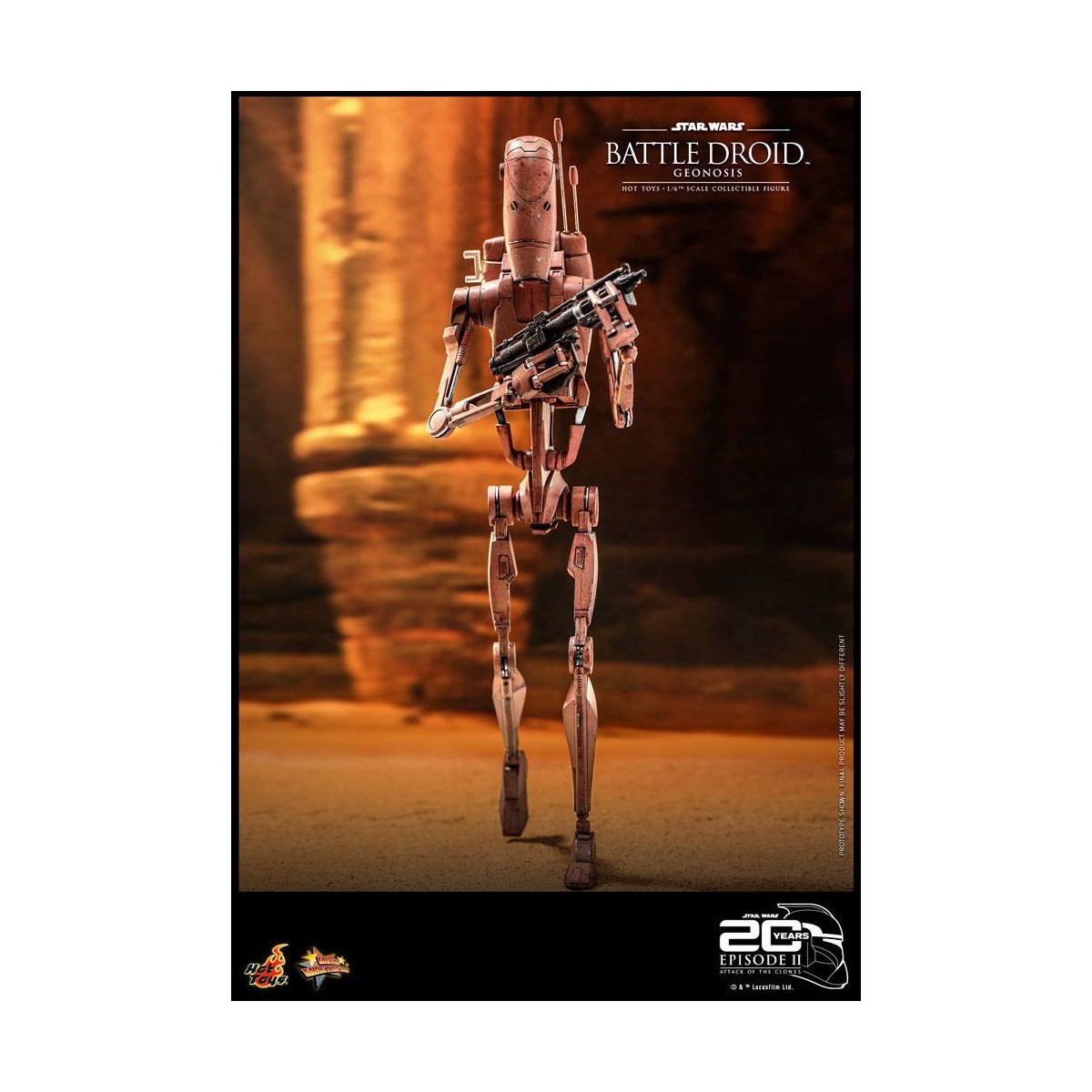 Hot toys - Star Wars Attack of the Clones - Droide da battaglia (Geonosis)