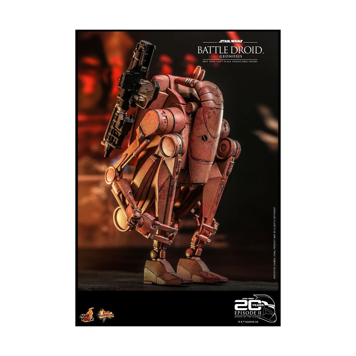 Hot toys - Star Wars Attack of the Clones - Droide da battaglia (Geonosis)