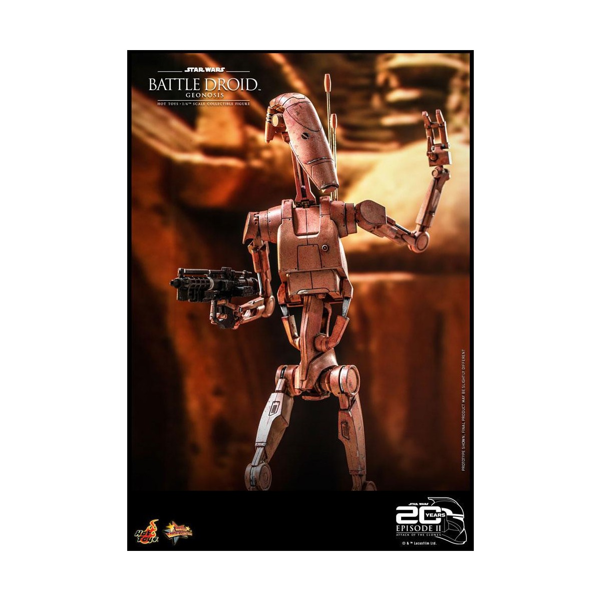 Hot toys - Star Wars Attack of the Clones - Droide da battaglia (Geonosis)