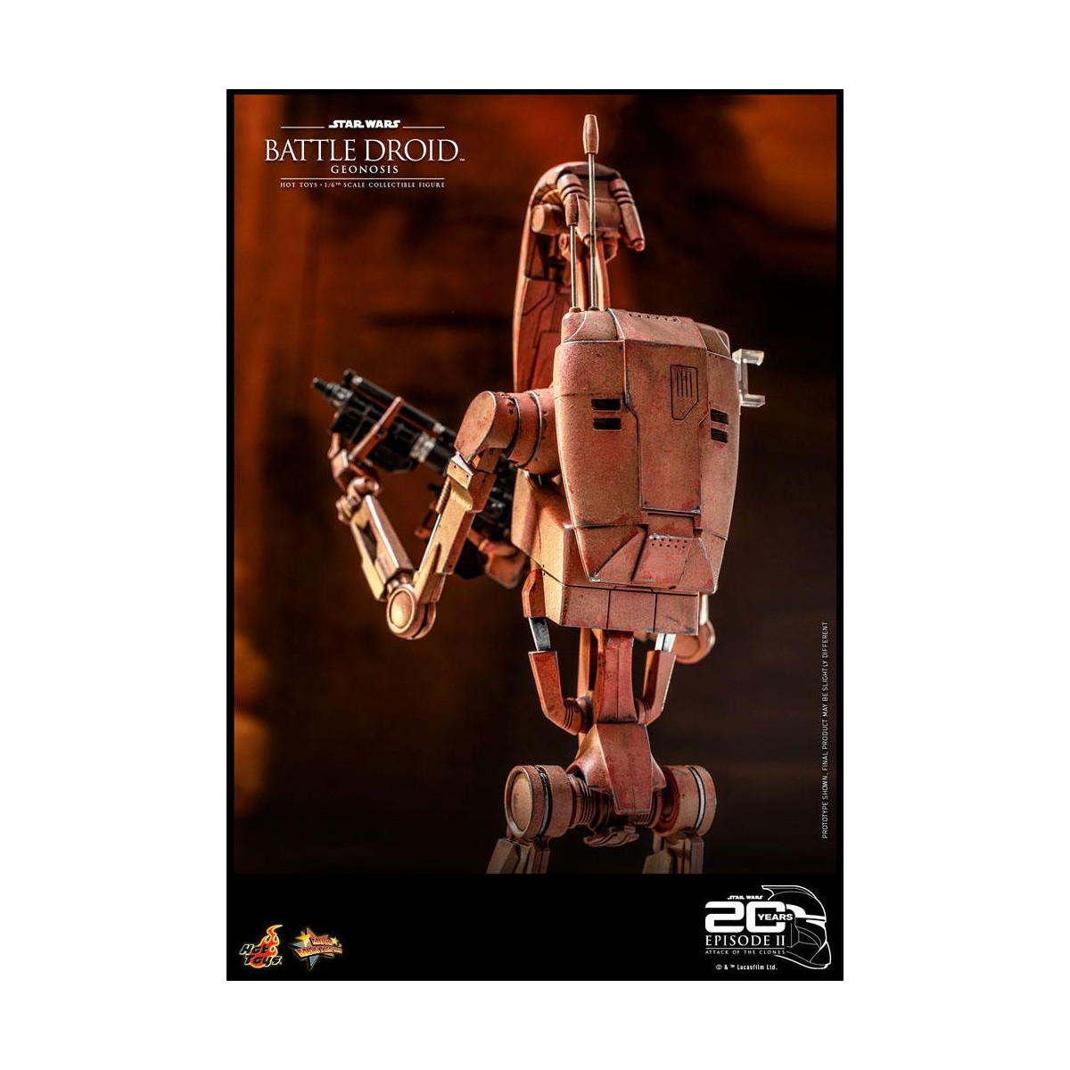 Hot toys - Star Wars Attack of the Clones - Droide da battaglia (Geonosis)