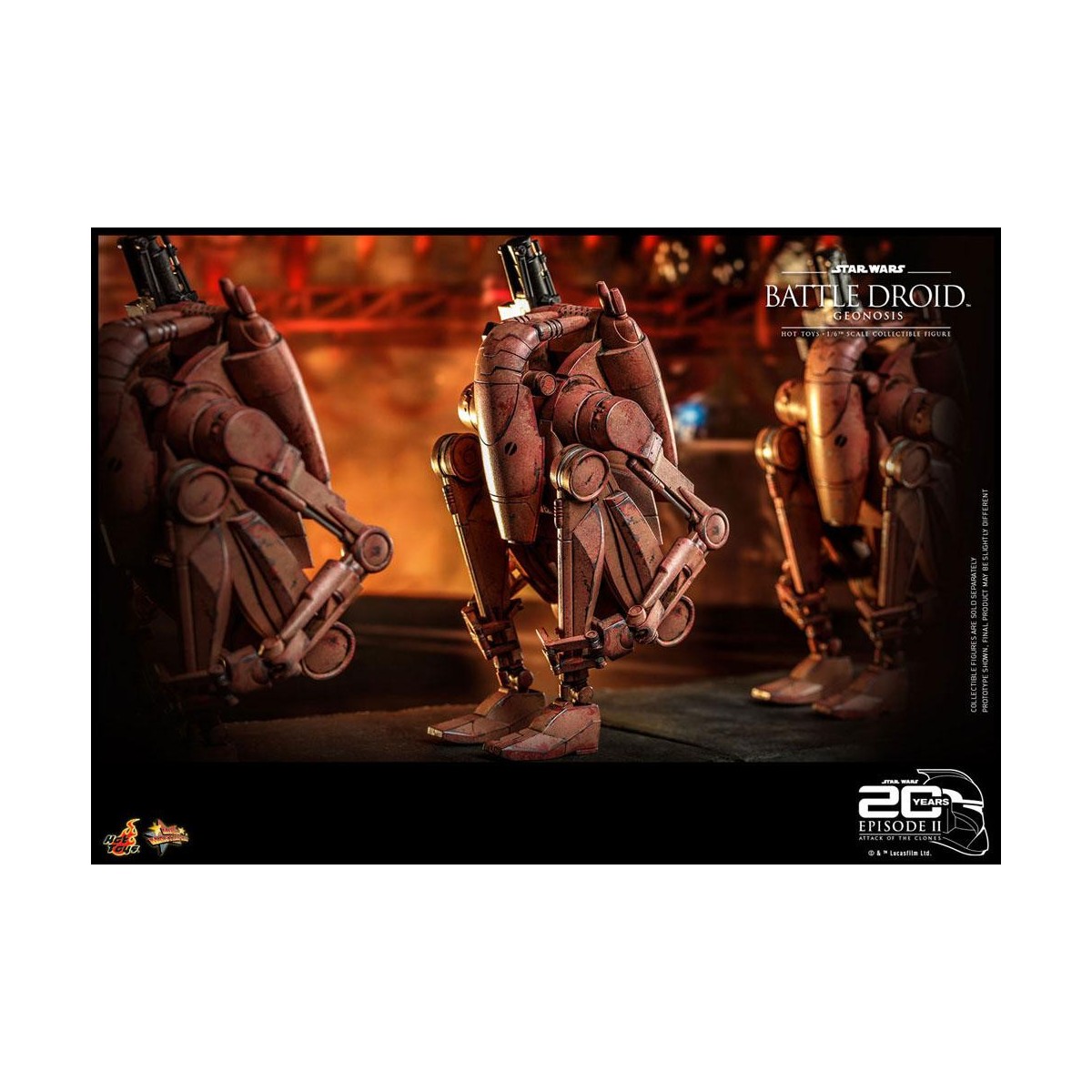 Hot toys - Star Wars Attack of the Clones - Droide da battaglia (Geonosis)