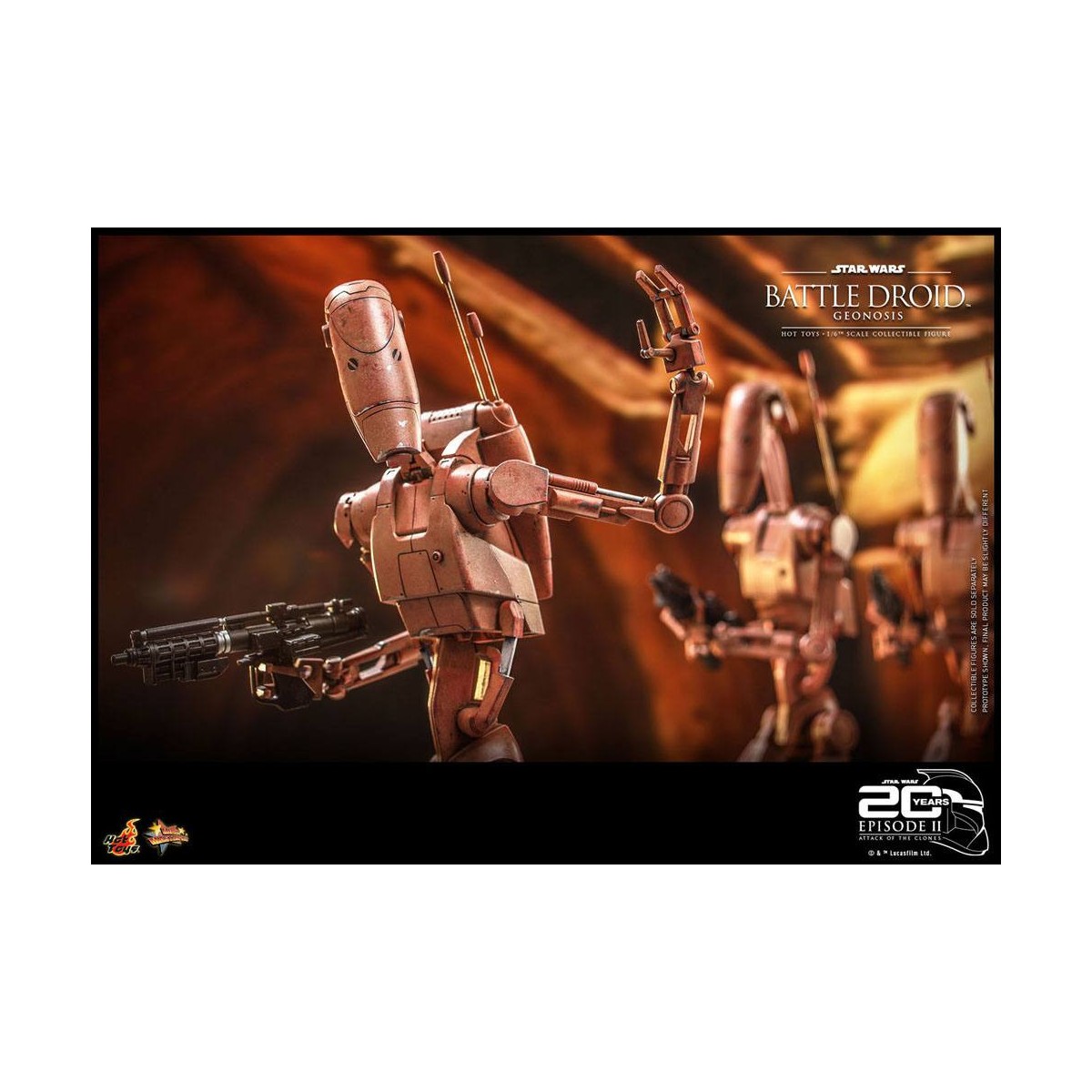 Hot toys - Star Wars Attack of the Clones - Droide da battaglia (Geonosis)