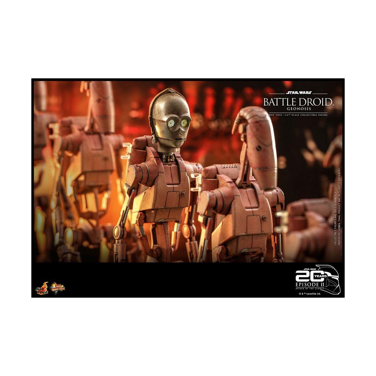 Hot toys - Star Wars Attack of the Clones - Droide da battaglia (Geonosis)