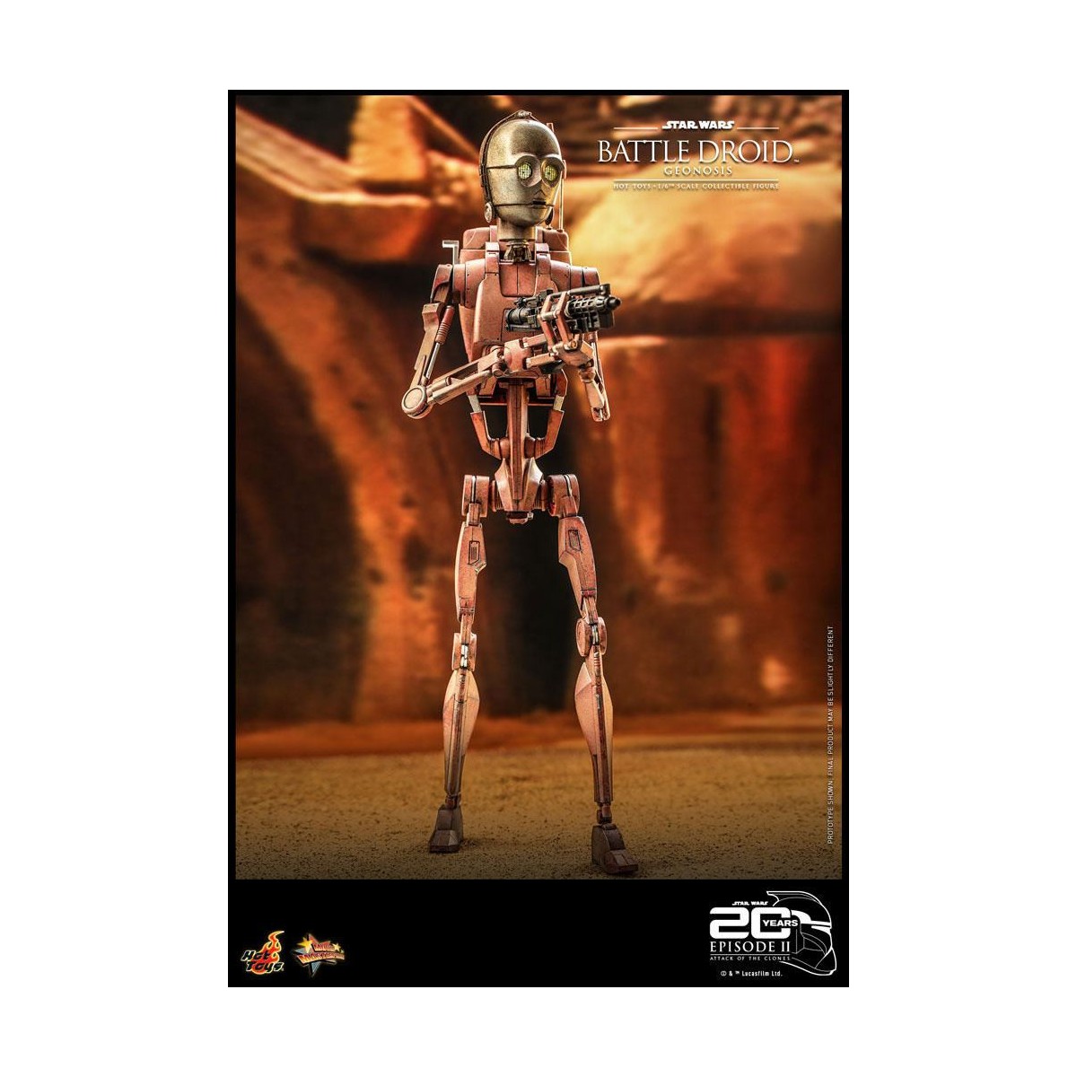 Hot toys - Star Wars Attack of the Clones - Droide da battaglia (Geonosis)