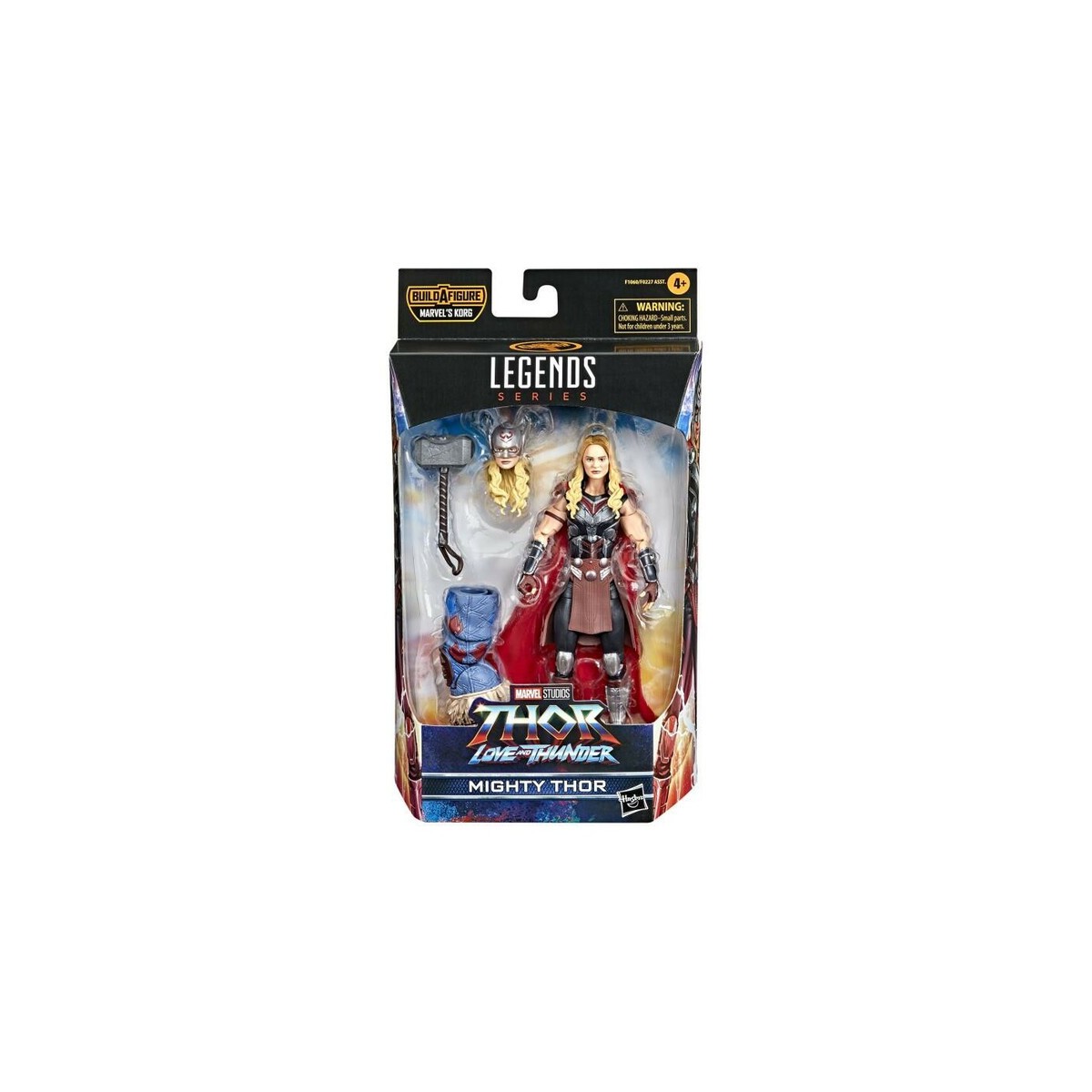 Marvel Legends Series - Mighty Thor Jane Foster - Korg Build a Figure - Thor: Love & Thunder
