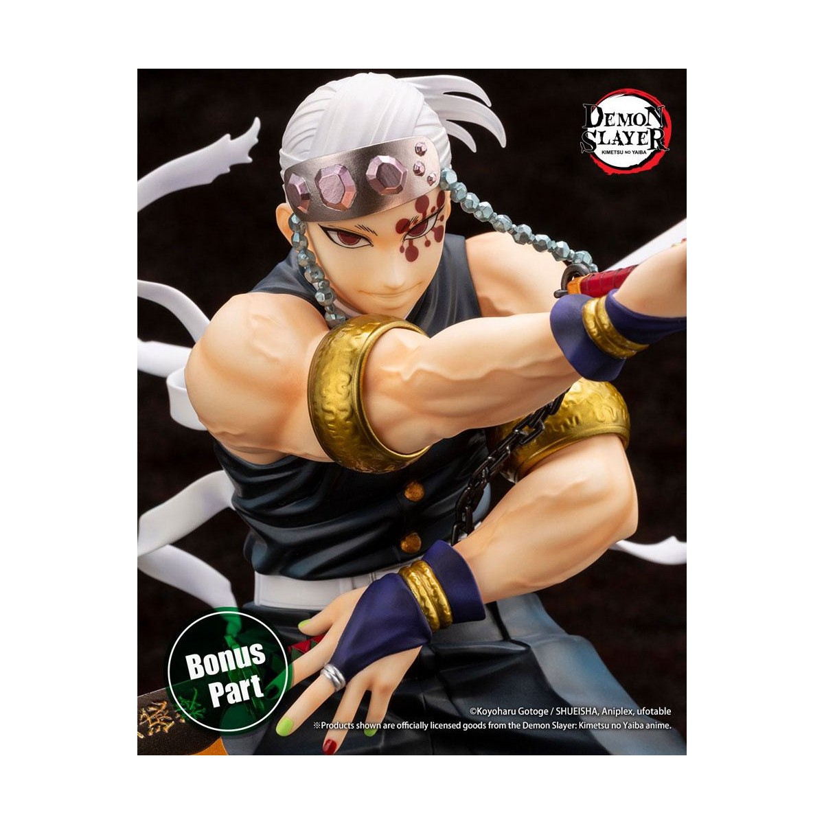 Kotobukiya - Tengen Uzui Edizione Bonus - Demon Slayer: Kimetsu no Yaiba PVC ARTFXJ 1/8