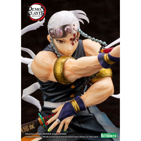 Kotobukiya - Tengen Uzui Edizione Bonus - Demon Slayer: Kimetsu no Yaiba PVC ARTFXJ 1/8