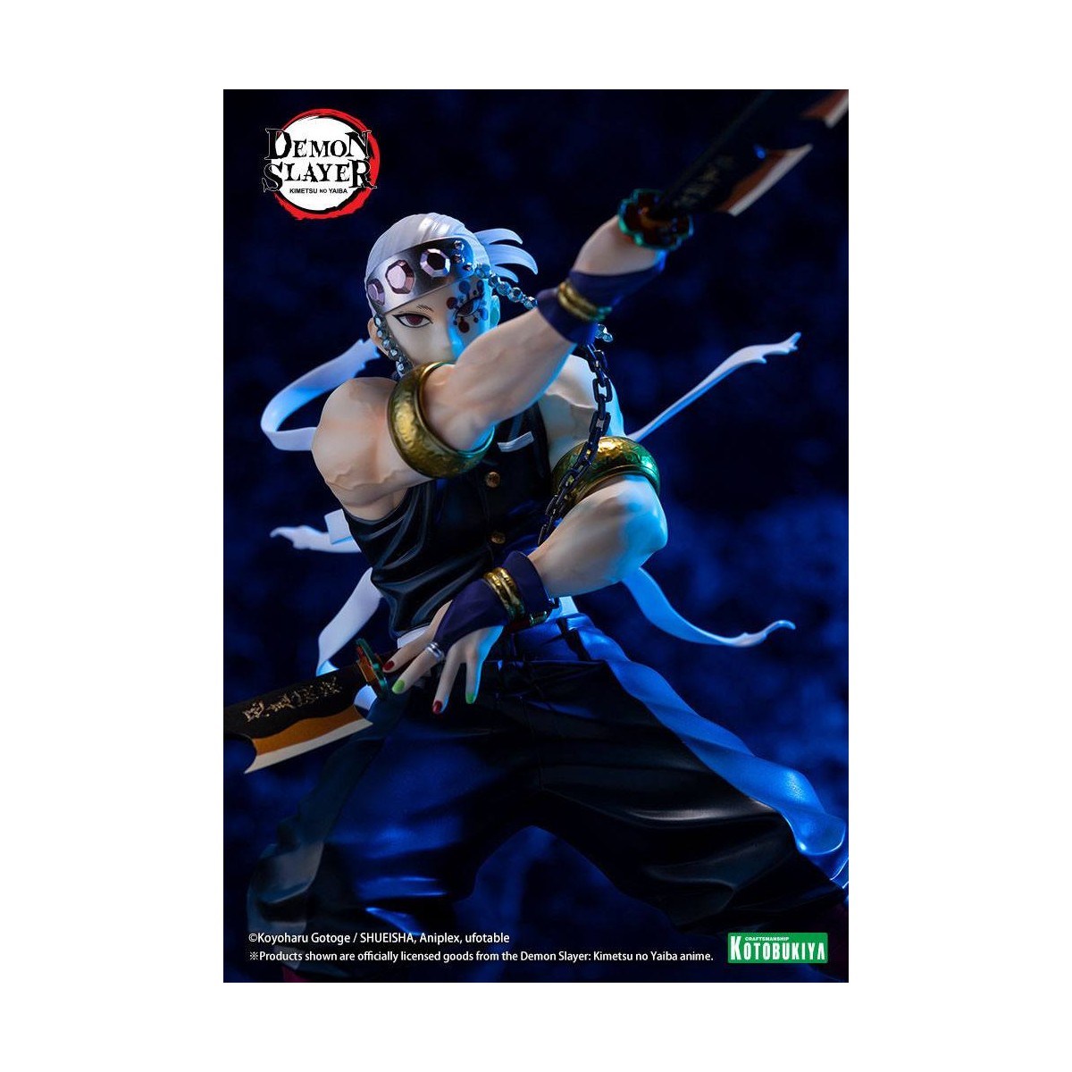 Kotobukiya - Tengen Uzui Edizione Bonus - Demon Slayer: Kimetsu no Yaiba PVC ARTFXJ 1/8