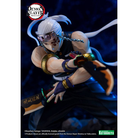 Kotobukiya - Tengen Uzui Edizione Bonus - Demon Slayer: Kimetsu no Yaiba PVC ARTFXJ 1/8