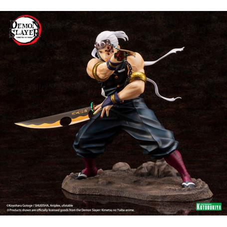 Kotobukiya - Tengen Uzui Edizione Bonus - Demon Slayer: Kimetsu no Yaiba PVC ARTFXJ 1/8