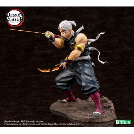 Kotobukiya - Tengen Uzui Edizione Bonus - Demon Slayer: Kimetsu no Yaiba PVC ARTFXJ 1/8