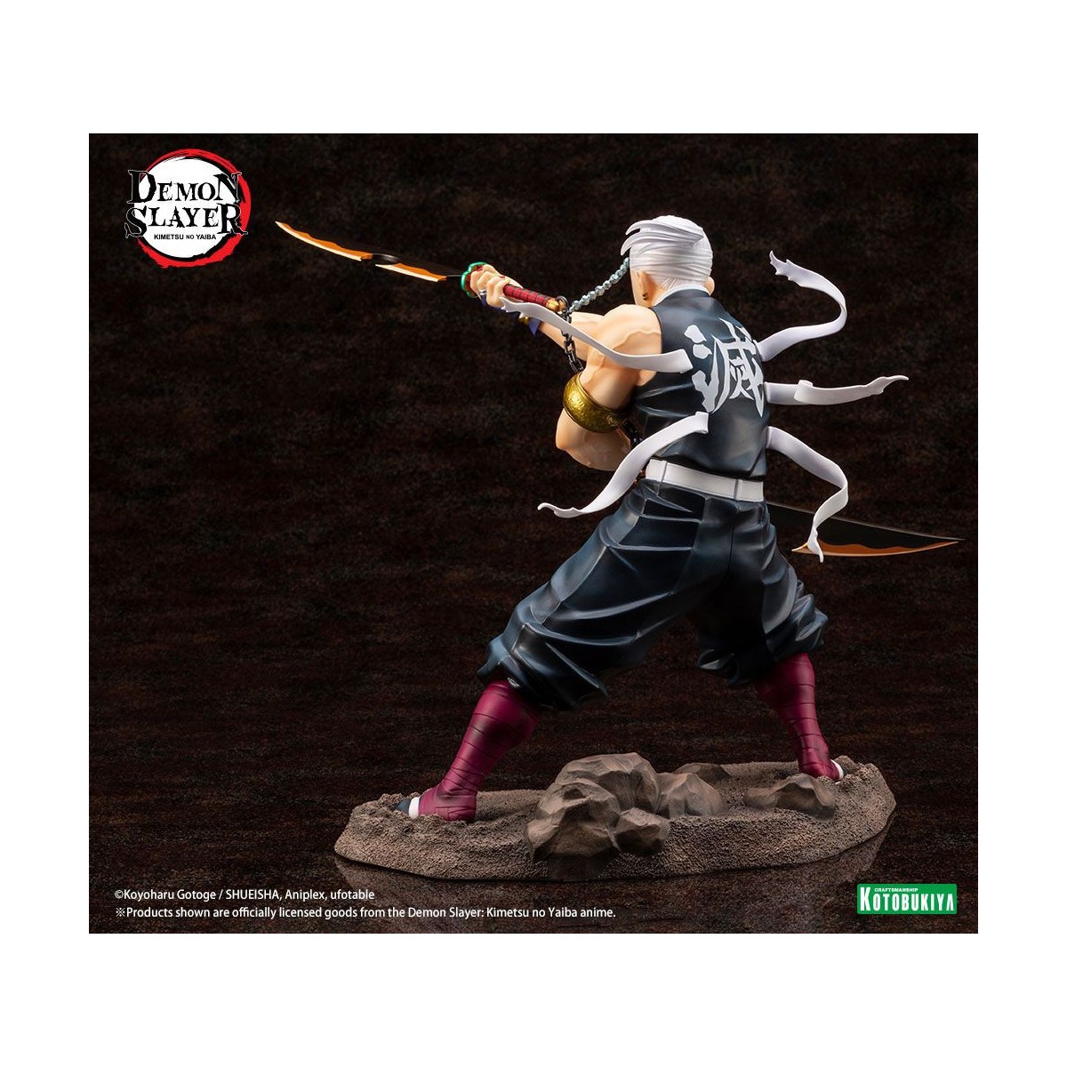 Kotobukiya - Tengen Uzui Edizione Bonus - Demon Slayer: Kimetsu no Yaiba PVC ARTFXJ 1/8