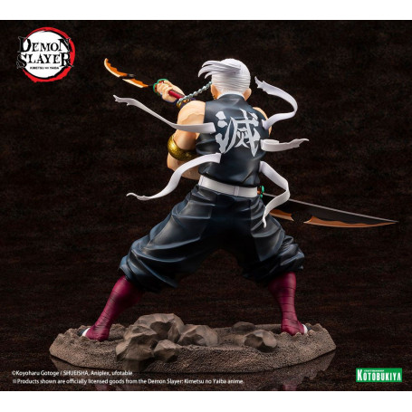 Kotobukiya - Tengen Uzui Edizione Bonus - Demon Slayer: Kimetsu no Yaiba PVC ARTFXJ 1/8