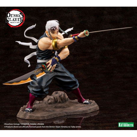 Kotobukiya - Tengen Uzui Edizione Bonus - Demon Slayer: Kimetsu no Yaiba PVC ARTFXJ 1/8