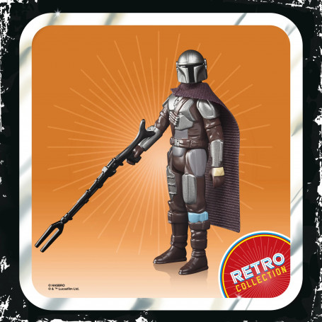 Hasbro - Il Mandaloriano (Beskar) - Il Mandaloriano Collezione Star Wars Vintage