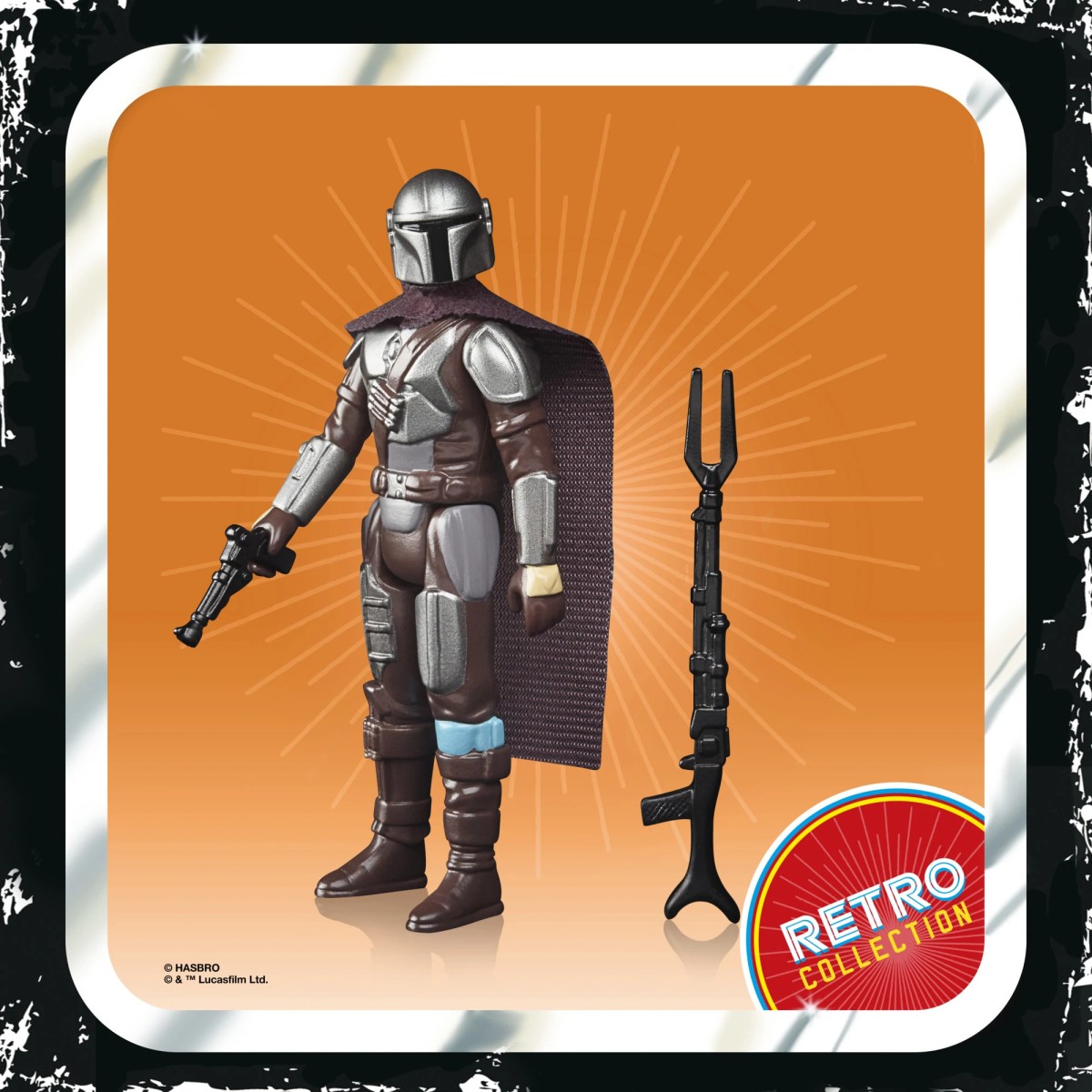 Hasbro - Il Mandaloriano (Beskar) - Il Mandaloriano Collezione Star Wars Vintage