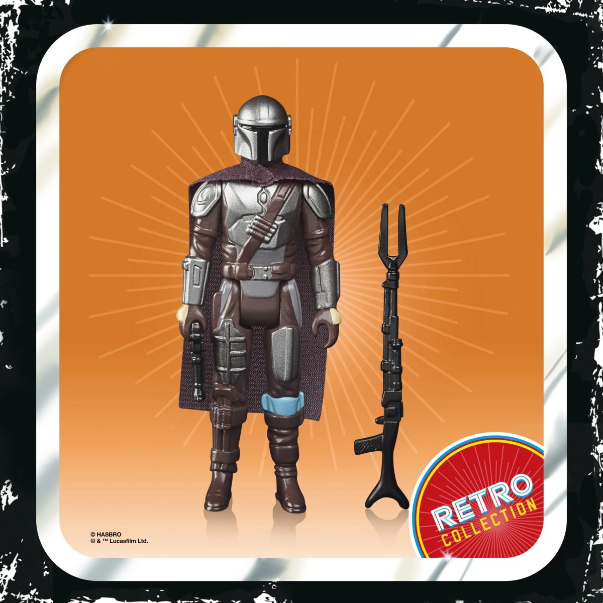 Hasbro - Il Mandaloriano (Beskar) - Il Mandaloriano Collezione Star Wars Vintage