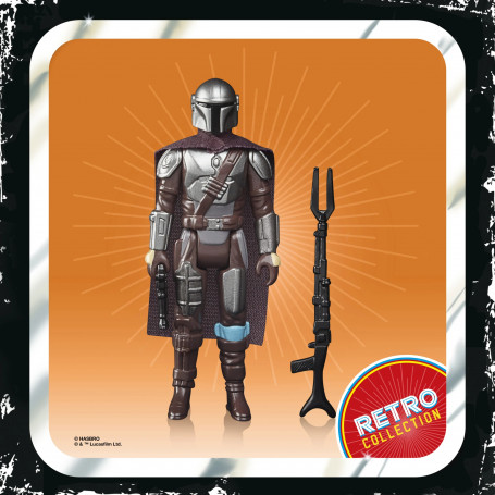 Hasbro - Il Mandaloriano (Beskar) - Il Mandaloriano Collezione Star Wars Vintage