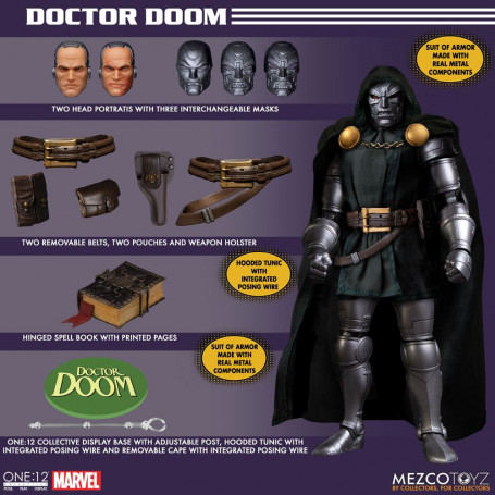 Mezco One 12 - Doctor Doom - Doctor Doom
