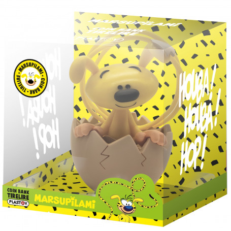 Plastoy - Salvadanaio Marsupilami: uovo bambino