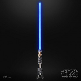 Hasbro - Spada laser Obi-Wan Kenobi Force Fx - Serie Nera Replica Elite