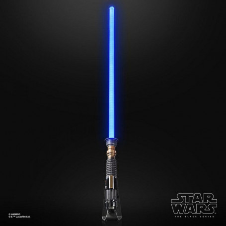 Hasbro - Spada laser Obi-Wan Kenobi Force Fx - Serie Nera Replica Elite