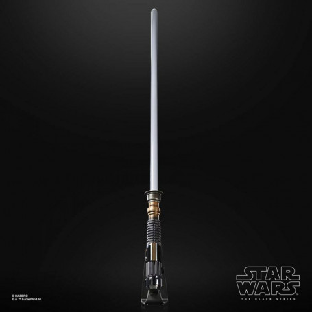 Hasbro - Spada laser Obi-Wan Kenobi Force Fx - Serie Nera Replica Elite