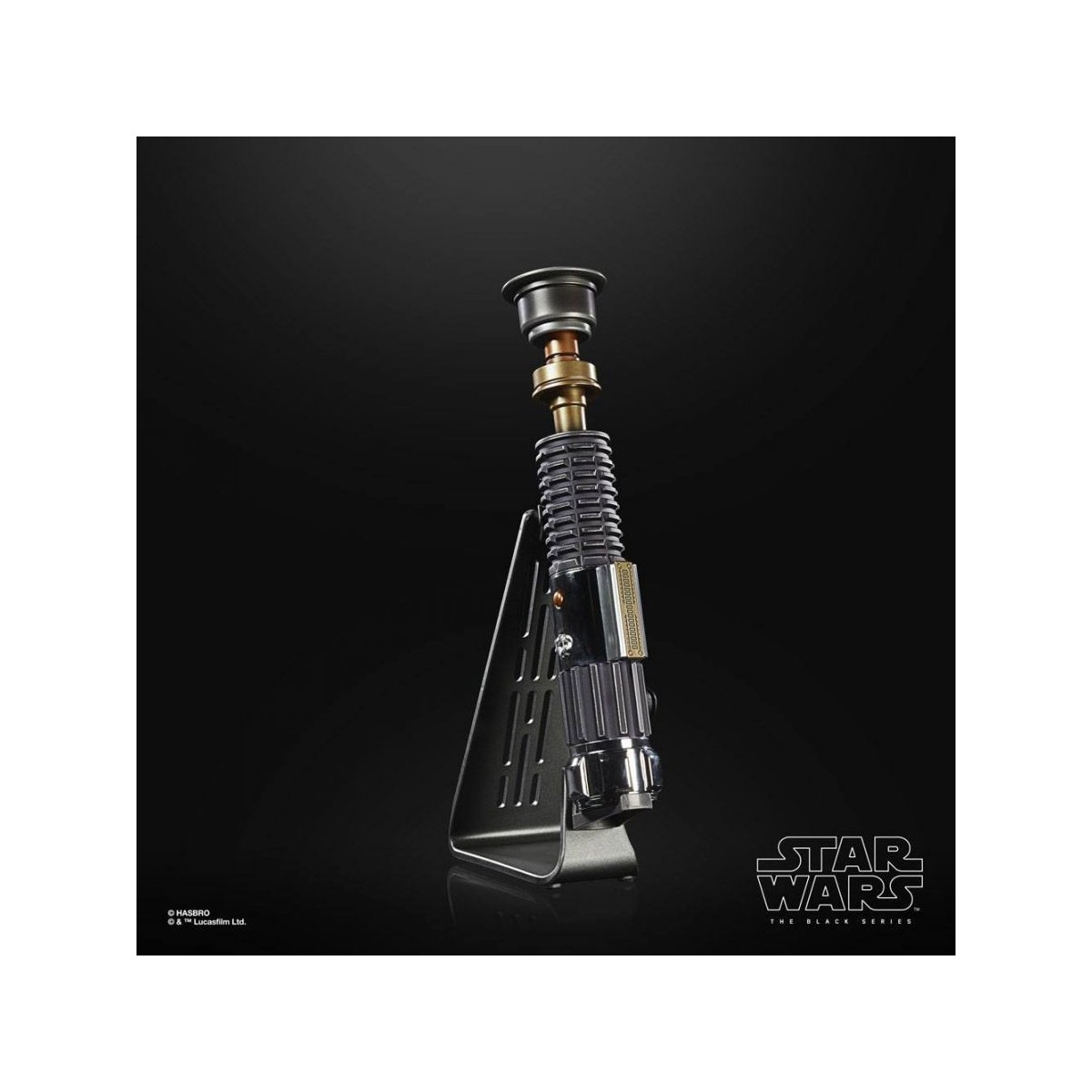 Hasbro - Spada laser Obi-Wan Kenobi Force Fx - Serie Nera Replica Elite