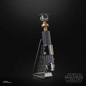 Hasbro - Spada laser Obi-Wan Kenobi Force Fx - Serie Nera Replica Elite
