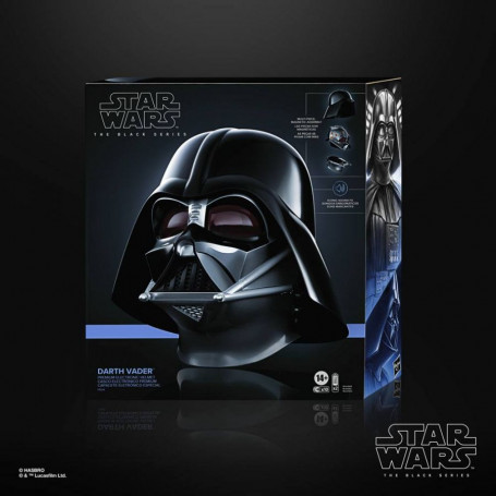 Hasbro - Casco elettronico Darth Vader 2022 - Star Wars: Obi-Wan Kenobi Serie Nera