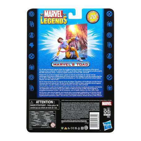 Serie Leggende Marvel - TOAD 20° Anniversario Serie 1 - Hasbro