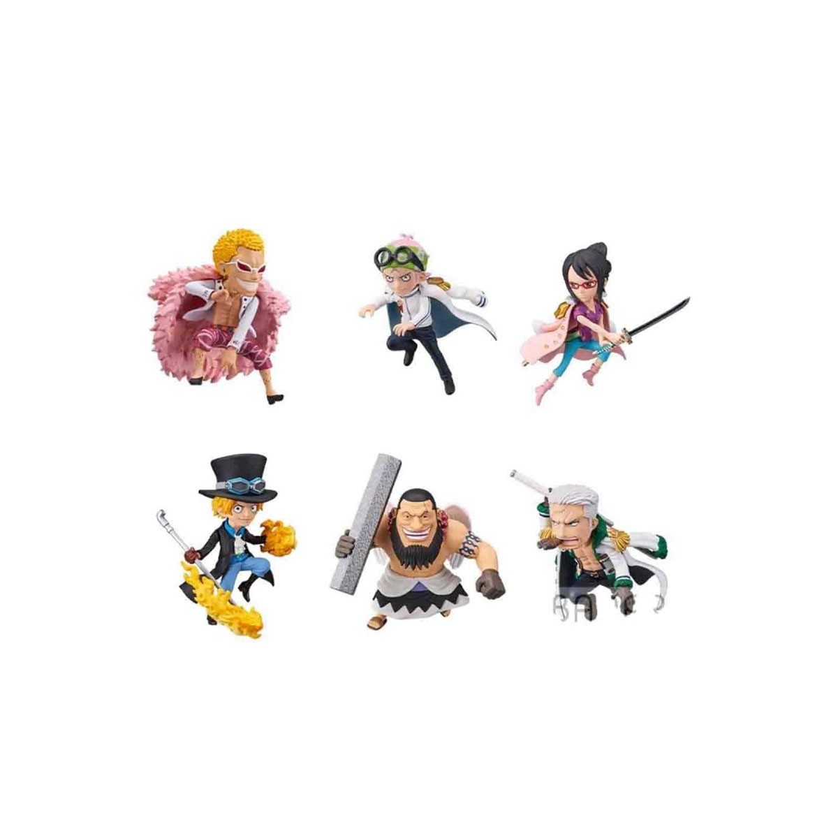 Banpresto One Piece - WCF New Series Vol4 - Set di 6 figure