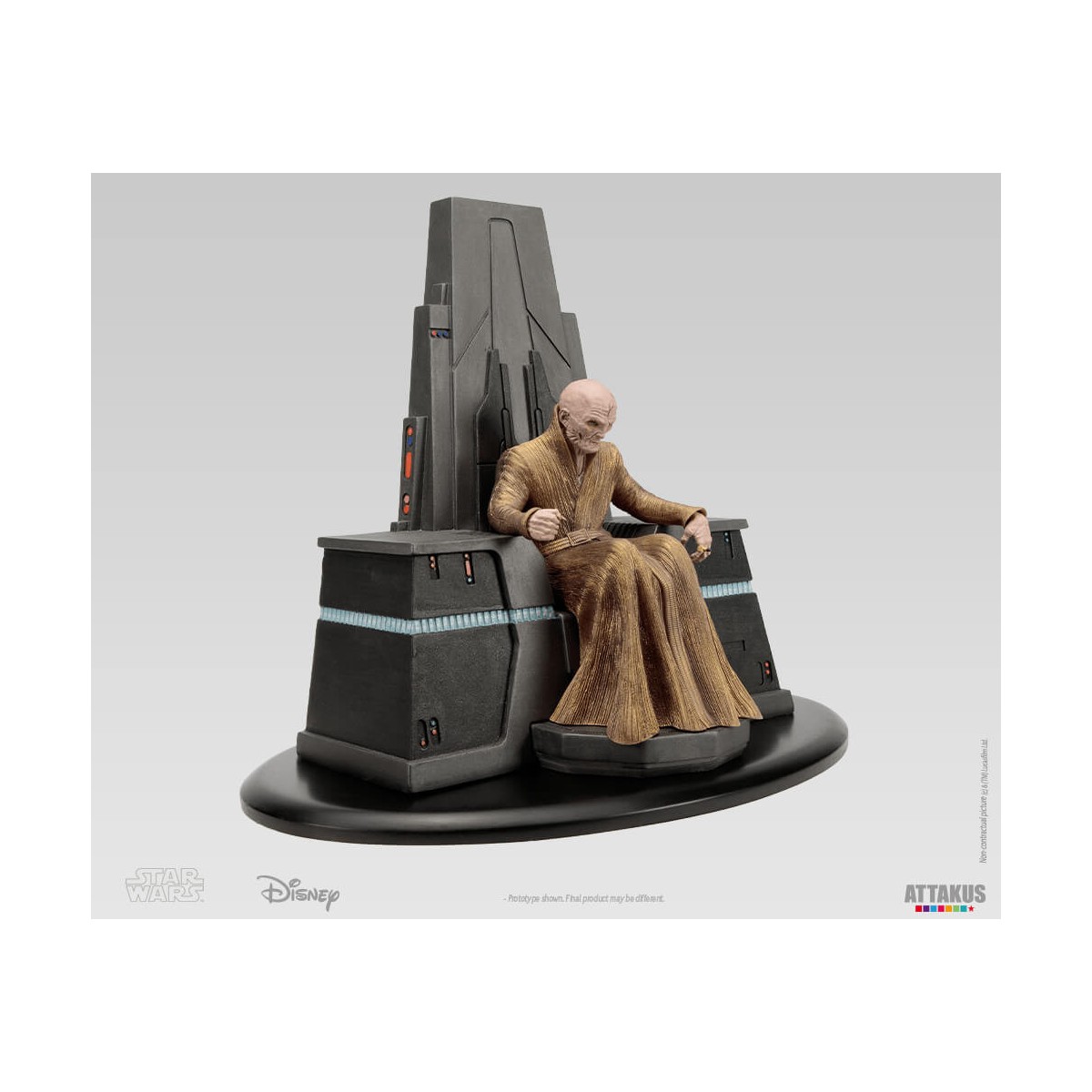 Attakus - Star Wars Episodio VIII - Snoke sul suo trono