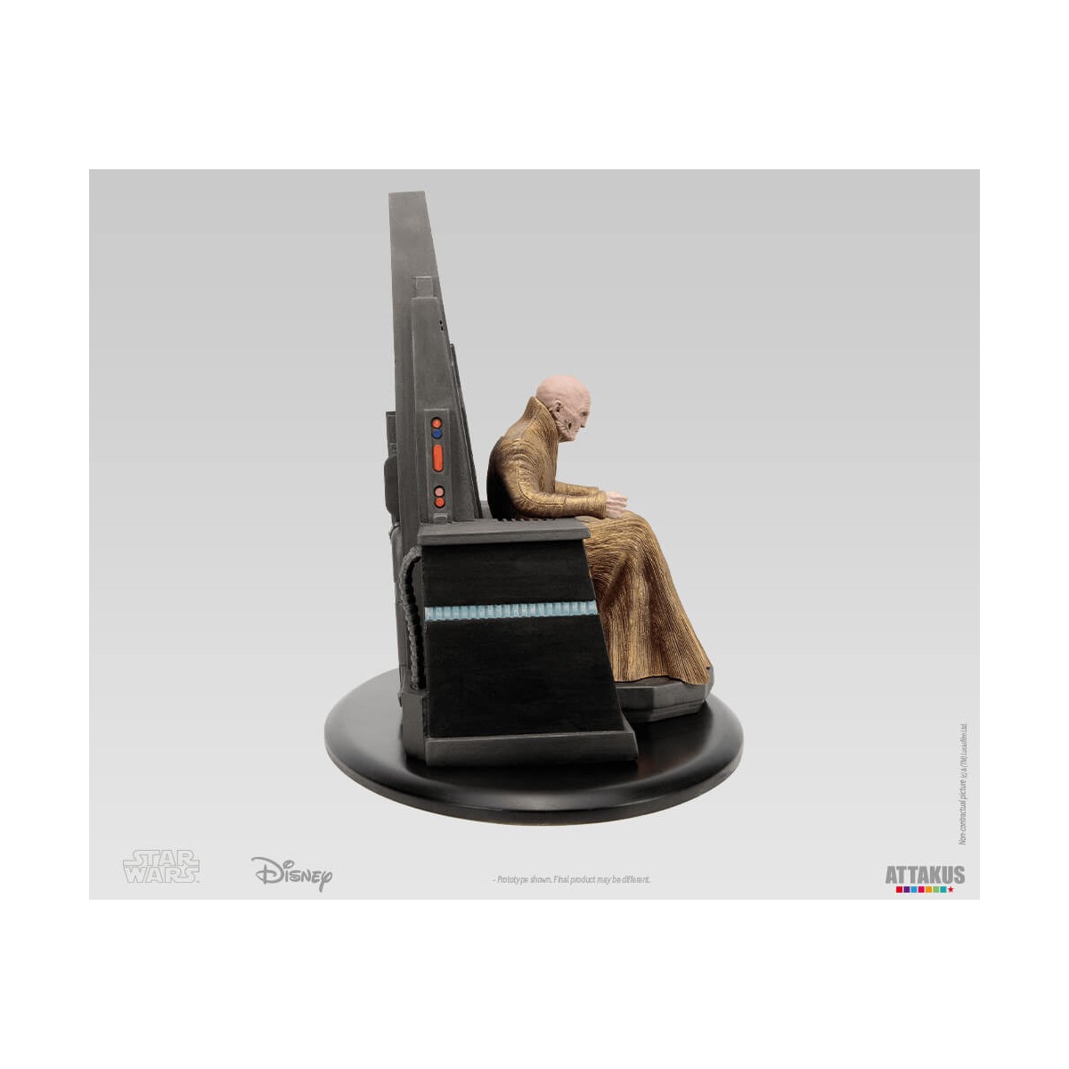 Attakus - Star Wars Episodio VIII - Snoke sul suo trono