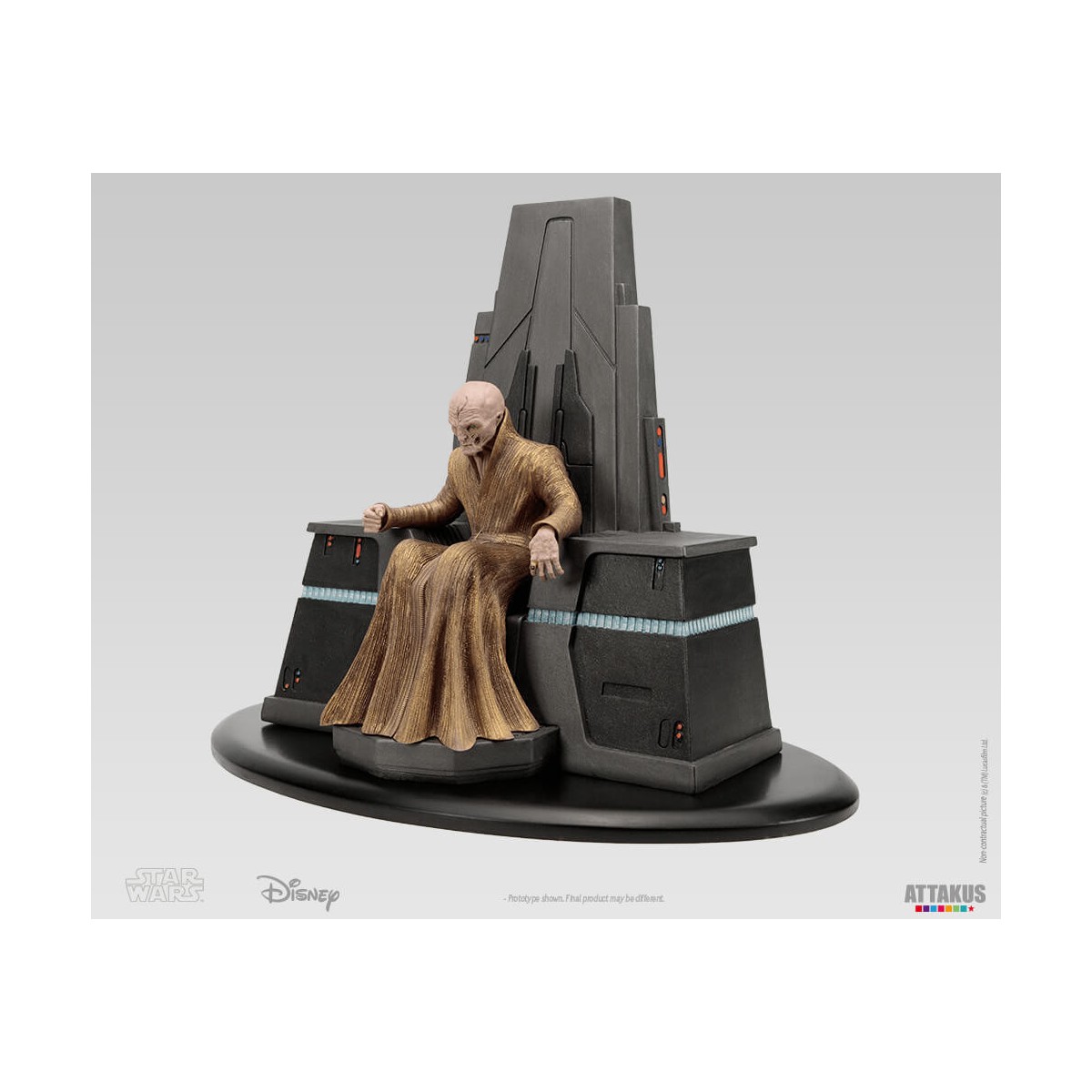 Attakus - Star Wars Episodio VIII - Snoke sul suo trono