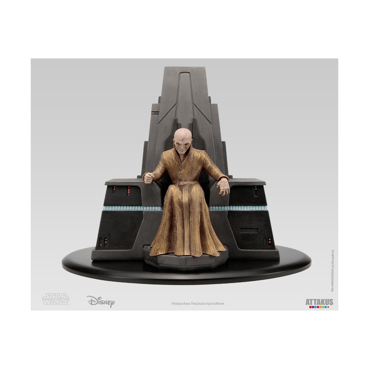 Attakus - Star Wars Episodio VIII - Snoke sul suo trono