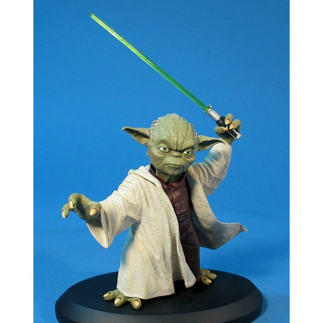 Attakus Star Wars - Statua di Yoda L'attacco dei cloni 1/5 - OCCASIONE