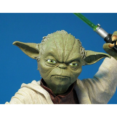Attakus Star Wars - Statua di Yoda L'attacco dei cloni 1/5 - OCCASIONE