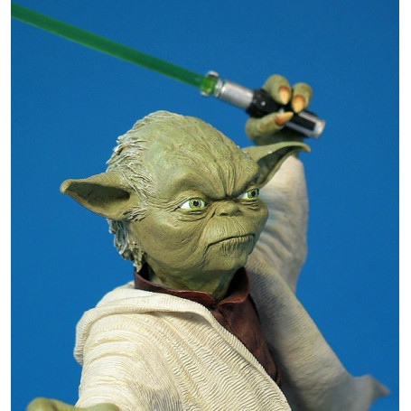 Attakus Star Wars - Statua di Yoda L'attacco dei cloni 1/5 - OCCASIONE