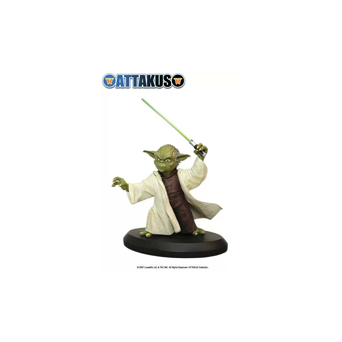Attakus Star Wars - Statua di Yoda L'attacco dei cloni 1/5 - OCCASIONE